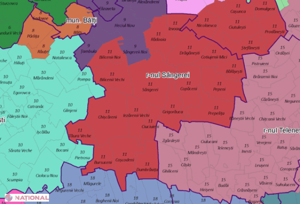 HARTA preliminară a circumscripțiilor uninominale de pe teritoriul R. Moldova: Cum ar putea fi divizate raioanele