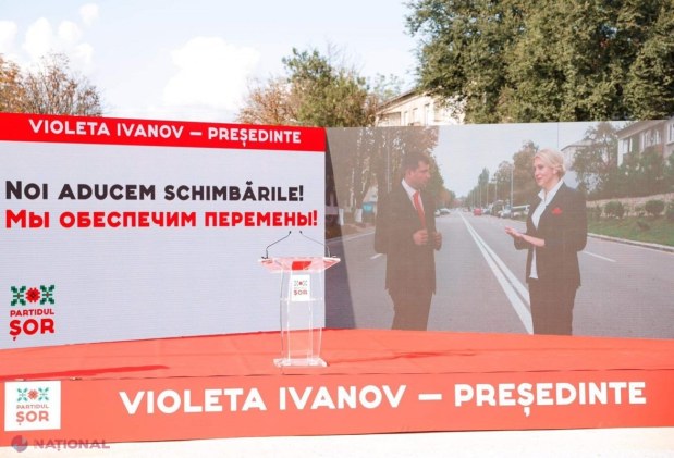 FOTO // Violeta Ivanov a prezentat PROGRAMUL său electoral „Moldova 2024”, după discuțiile cu cetățenii: „R. Moldova are propria cale pe care trebuie să o urmeze – cea a schimbărilor și transformărilor”