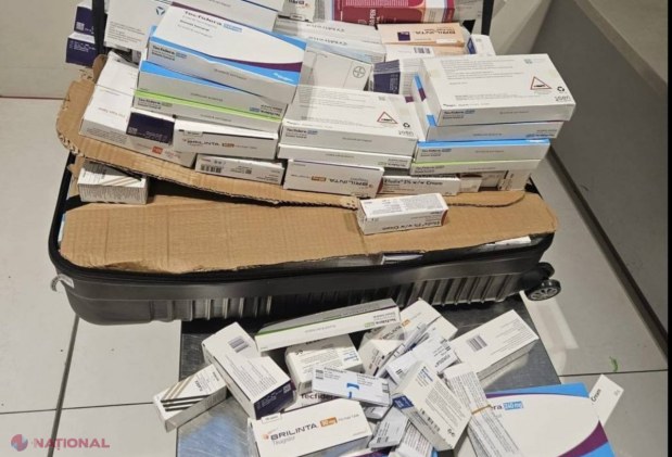 Un ucrainean a încercat să introducă ilegal în R. Moldova un lot de medicamente