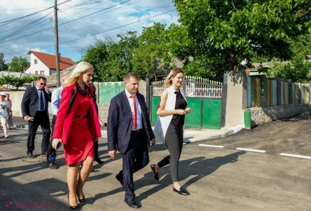 FOTO // Ilan Șor a mai inaugurat o stradă din Orhei, după ce a fost reparată capital