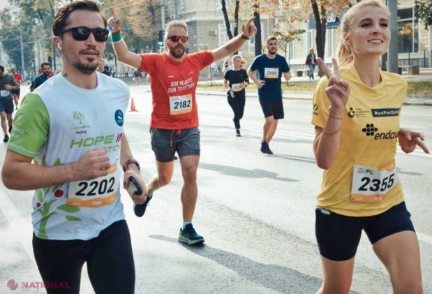VIDEO // A.S.I.C.S. a participat pentru a doua oară la „Big Hearts Marathon” din Chișinău: „Evenimentul ne permite să îmbinăm activitatea fizică cu o cauză nobilă - strângerea de fonduri pentru persoanele cu nevoi speciale”