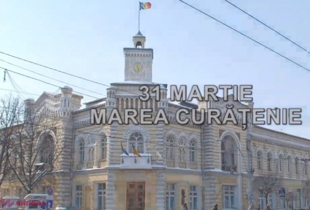 Primăria Chișinău a anunțat PROGRAMUL „Marii curăţenii” de primăvară: „Să facem împreună orașul lună”