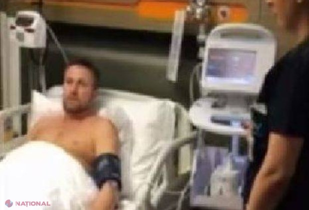 FOTO // Cătălin Botezatu, slăbit, pe patul de spital. Reacţia neaşteptată a Biancăi Drăguşanu