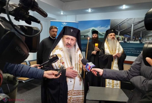 FOTO // Înaltpreasfințitul Petru, Arhiepiscop al Chișinăului, Mitropolit al Basarabiei și Exarh al Plaiurilor, a adus Focul Haric de la Iași