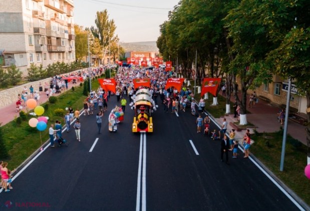 FOTO // Ilan Șor a inaugurat strada principală din Orhei, după ce aceasta a fost REPARATĂ capital