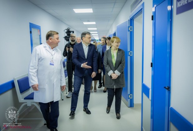 Bloc NOU de expertiză medico-legală, construit la Spitalul raional Hâncești, iar Secția de sterilizare și farmacia au fost renovate: Investiție totală de peste 30 de milioane de lei.