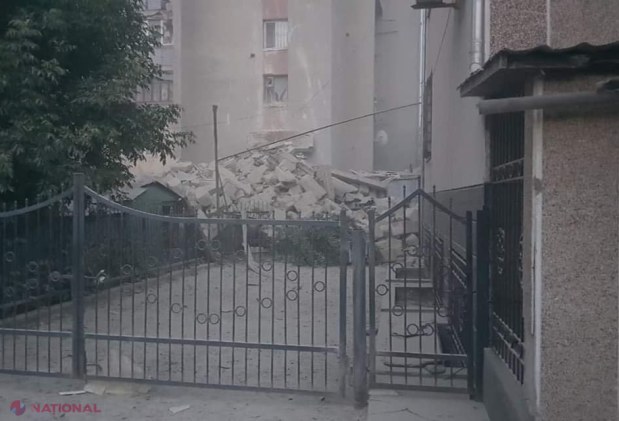FOTO, VIDEO // UPDATE: Un BLOC cu nouă etaje din Otaci s-a PRĂBUŞIT. Locatarii au fost evacuați în timp util și NU există victime