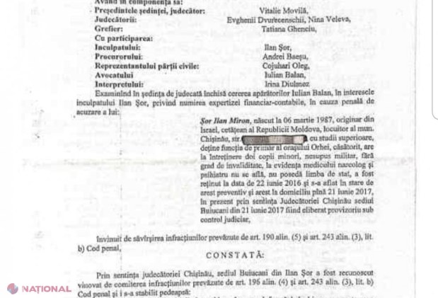 Şor publică noi DOCUMENTE privind frauda bancară: „Le promit cetățenilor că îi voi face pe cei vinovați să returneze tot ce a fost furat din rezervele BNM”