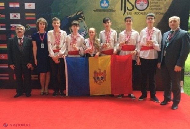 Toți elevii din R. Moldova care au mers la Olimpiada Internațională de Ştiinţe s-au întors acasă cu MEDALII