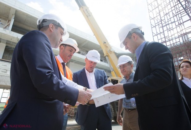 VIDEO // „Arena Chișinău”, construită în proporție de 65%. Ex-spicherul Candu: „Pe 14 octombrie, complexul va fi dat în exploatare”