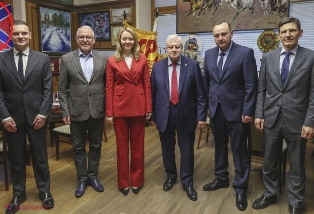 FOTO // TRĂDARE de PATRIE? Liderul PSRM, Vlad Batrîncea, întrevederi la Moscova cu susținătorii SEPARATISMULUI, sub steagul „novorusiei”