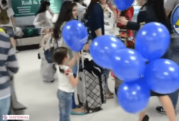 VIDEO Cum au fost SURPRINȘI astăzi copiii pe Aeroport