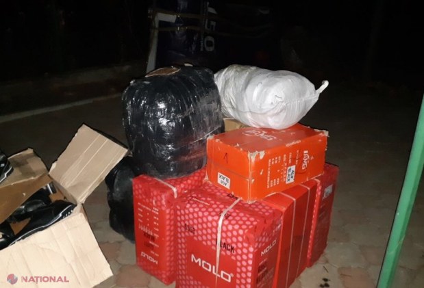 VIDEO // Operațiune de amploare într-un caz de CONTRABANDĂ cu mărfuri de larg consum procurate de la Odesa și aduse ilegal prin Transnistria. A fost nevoie de implicarea BPDS „Fulger”