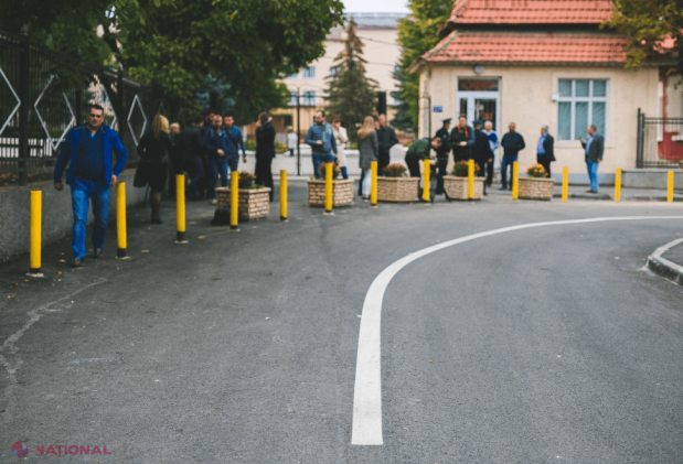 Drumul care duce spre Spitalul raional din Orhei a fost reparat CAPITAL după 20 de ani