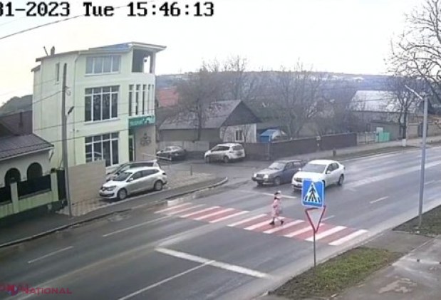 VIDEO // Poliția a vizitat-o pe Vitalia, eleva din Orhei care a fost la un pas să fie spulberată pe trecerea de pietoni