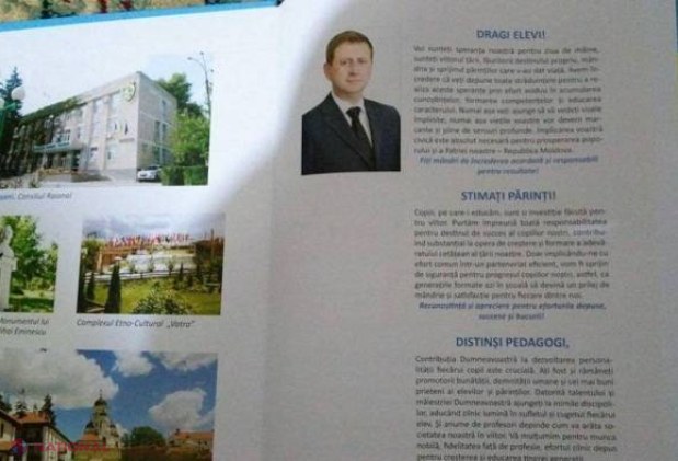 DOC // Elevii din Strășeni și Ungheni au primit agende semnate de președinții democrați de raioane. Ministerul Educației susține că acest lucru nu reprezintă o problemă