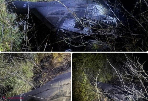 ​ULTIMA ORĂ, FOTO// Dronă prăbușită și explodată în R. Moldova. Pompierii și Poliția au intervenit de urgență
