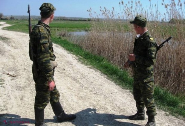 Incident în apropierea zonei de securitate. Așa-zișii grăniceri transnistreni au fugit de polițiștii din dreapta Nistrului
