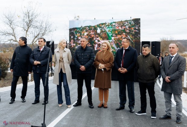 FOTO // Cel mai mare proiect de construcție a drumurilor din raionul Orhei, de la destrămarea URSS încoace, a fost INAUGURAT de echipa Partidului „ȘOR”: „Avem acum un drum european, care leagă localitatea noastră de centrul raional”