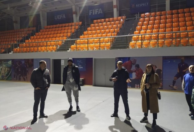 FOTO // Un nou centru pentru REFUGIAȚII din Ucraina. FMF a pus la dispoziție Complexul Sportiv „Futsal Arena FMF” din comuna Ciorescu, unde au fost amenajate 500 de paturi