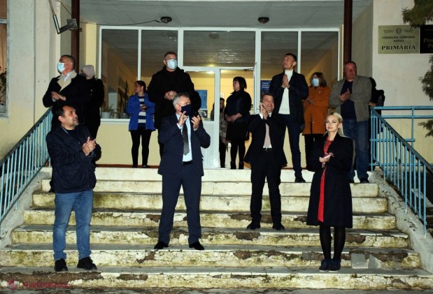 FOTO // Comuna Vatici din raionul Orhei este complet iluminată, datorită echipei Partidului „ȘOR”: „Pentru Vatici este o zi simbolică, deoarece a fost învins întunericul”