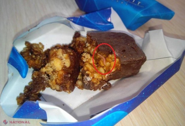 FOTO Delicii din Republica Moldova: Ciocolate cu VIERMI și alune