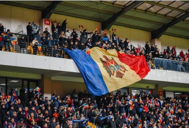 FOTO // „Tricolorii” au smuls un egal cu Albania și păstrează șanse de calificare, în PREMIERĂ, la Campionatul European. Maia Sandu s-a DESCĂTUȘAT alături de 10 000 de suporteri, după golul naționalei. Ce le-a transmis fotbaliștilor noștri