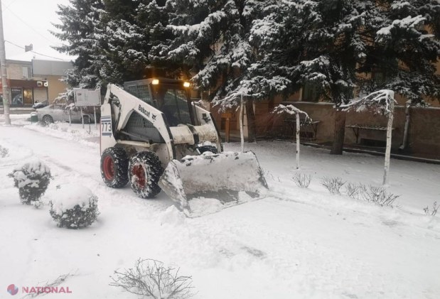 FOTO // „Orheiul, din nou este un exemplu pentru toată țara”: Autoritățile locale susțin că au MOBILIZAT toate serviciile comunale și au făcut față ninsorilor puternice