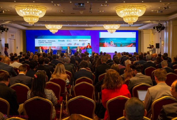 Noi OPORTUNITĂȚI pentru R. Moldova. Natalia Gavrilița, la Forumul Capital Bridges 2022 de la București: „Construim de punți între R. Moldova și investitorii străini, între companiile noastre și piețele de capital românești”