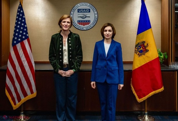 FOTO // Maia Sandu, întrevedere la Washington cu Nancy Pelosi, PRIMA femeie din istoria SUA care deține funcția de președinte al Camerei Reprezentanților. RĂZBOIUL pornit de Putin în Ucraina și criza energetică, principalele teme abordate