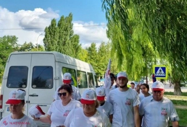 FOTO // Acțiune de AMPLOARE în ultima zi de campanie. Mii de oameni au participat la MARȘURI de mobilizare și au îndemnat la vot pentru Partidul „ȘOR”