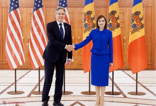 VIDEO // Secretarul de stat american anunță un nou sprijin financiar și „angajamentul ferm pentru suveranitatea și succesul R. Moldova”: Încă 50 de milioane de dolari, oferiți de SUA pentru a susține reforma justiției