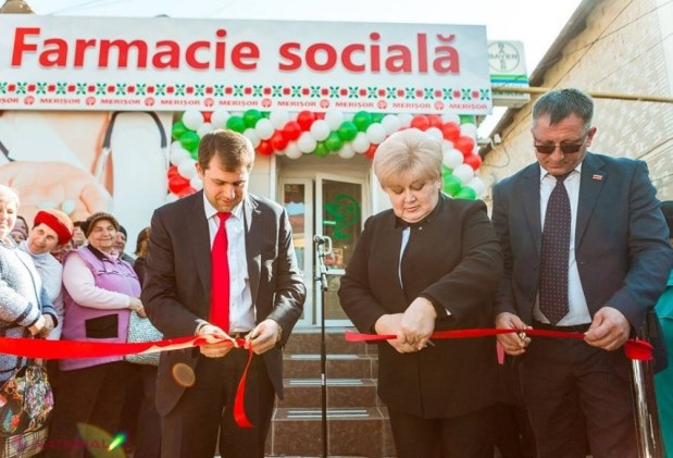 FOTO // Primarul Șor a deschis la Orhei PRIMA Farmacie Socială din R. Moldova