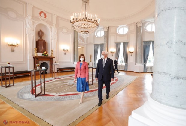 Președintele Germaniei, IMPRESIONAT de agenda de REFORME prezentată de Maia Sandu. Oficialul german s-a referit și la POLITICIENII moldoveni, care au încercat să ÎMPIEDICE desfășurarea scrutinului parlamentar