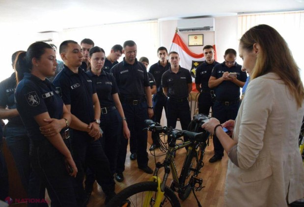 Primii polițiști pe BICICLETE, în curând pe străzile din Chișinău