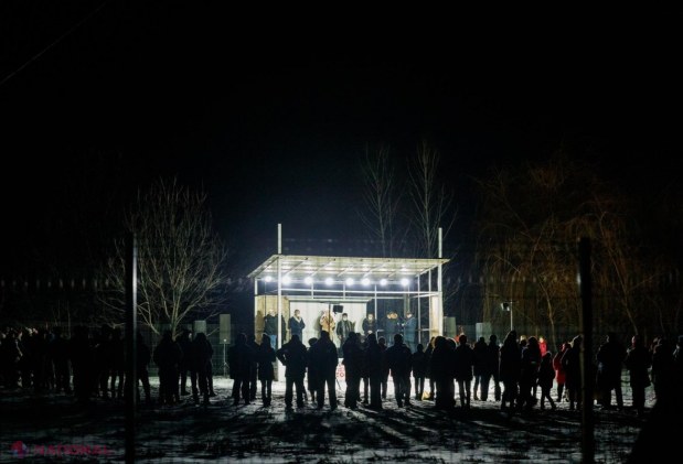 FOTO // La inițiativa deputatului Gheorghe Brașovschi, Partidul „ȘOR” a inaugurat iluminatul stradal la Mândreștii Noi