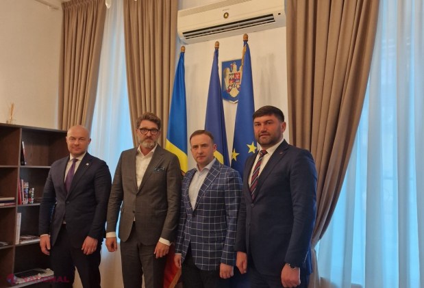 Ambasadorul României, întrevedere cu pretendentul la funcția de PRIMAR general, Vadim Brînzaniuc. „Scrutinul reprezentă o miză importantă pentru partidele proeuropene, care au datoria de a reprezenta corect interesele cetățenilor”