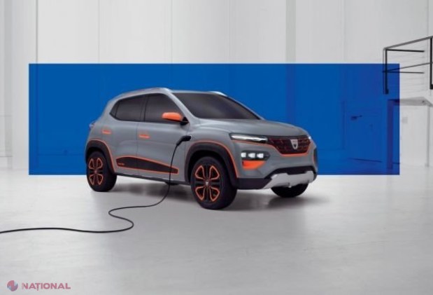 FOTO // Cum arată Dacia Spring, primul MODEL ELECTRIC al constructorului de la Mioveni