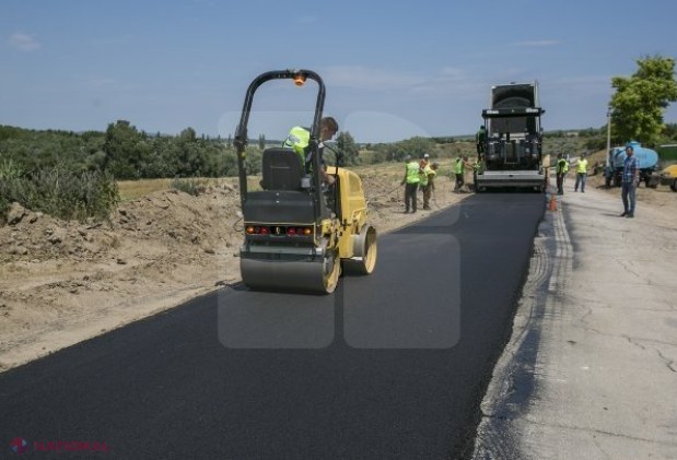 „Drumuri bune pentru Moldova” în raionul Cantemir. Autoritățile dau asigurări că până la finele verii în 50 de localități vor fi renovate mai multe porțiuni de drum
