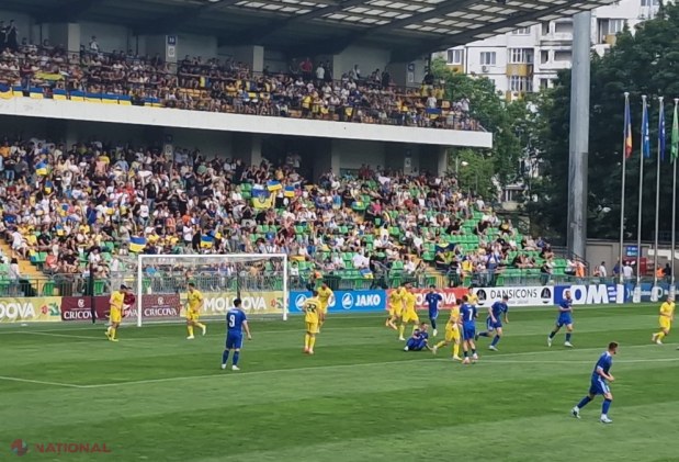 GALERIE FOTO // Ucrainenii au oferit o lecție de fotbal NAȚIONALEI R. Moldova înainte de EURO 2024. Tricolorii au pierdut cu 0-4 „amicalul prieteniei”, dar pot fi „răzbunați” duminică de România 