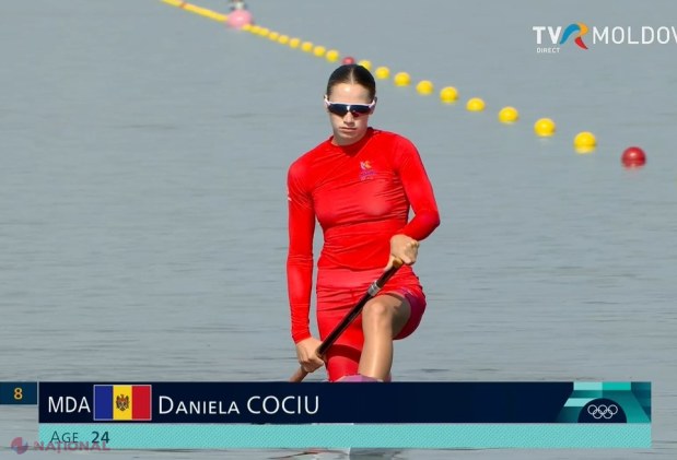 FOTO // Canoistele Maria Olărașu și Daniela Cociu, curse modeste la individual, pe distanța de 200 de metri. Cele două sportive vor evolua în sferturi și vor forța prezența în FINALĂ