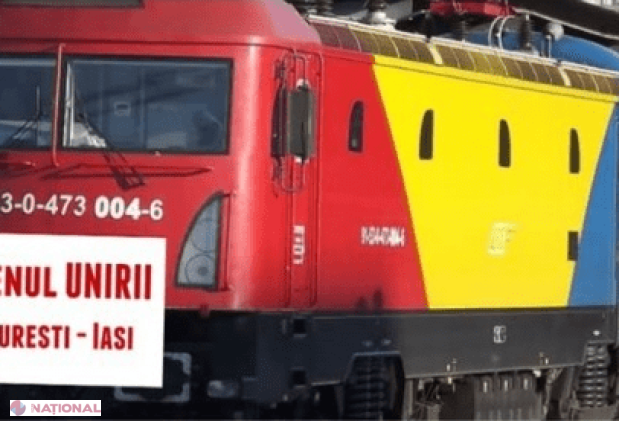 SĂRBĂTOARE // Un tren din R. Moldova va fi tractat mâine de o locomotivă tricoloră