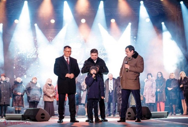 FOTO // Revelion de neuitat în orașul Orhei! Șor a intervenit printr-un mesaj video: „Voi face din R. Moldova un stat puternic și bogat”