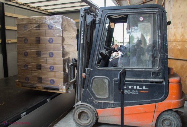 Coletele alimentare din România au ajuns astăzi în R. Moldova! 