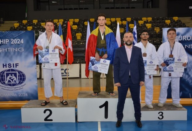 Lotul național al R. Moldova de lupte corp la corp, pe PRIMUL loc la Campionatul European pentru al doilea an consecutiv: 21 de medalii de AUR și trei de ARGINT