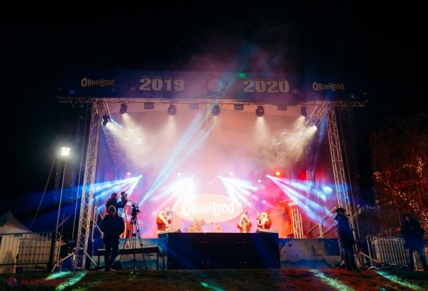 FOTO // La inaugurarea Târgului de Crăciun de la Orhei s-au adunat peste 10 000 de oameni: „Ilan Șor și echipa sa au transformat Orheiul într-un mic Paris de Revelion”