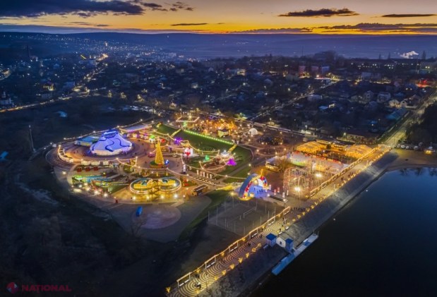 FOTO // S-a extins programul de iarnă al proiectului lui Ilan Șor – „Orheiland”. Parcul de distracții va activa până pe 1 martie