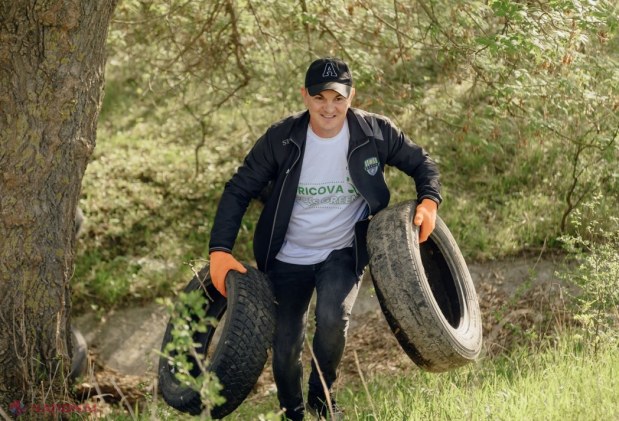 FOTO // „CRICOVA GOES GREEN”: Echipa Vinăriei „Cricova” a umplut două remorci mari cu deșeuri colectate din pădurea de lângă orășelul Cricova. Sorin Maslo: „Prin astfel de acțiuni demonstrăm că ne pasă de ceea ce ne înconjoară”