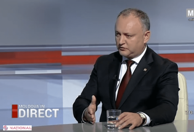 VIDEO // Dodon RECIDIVEAZĂ. S-a ENERVAT RĂU când o jurnalistă i-a pus întrebări INCOMODE: „Aveți în față PREȘEDINTELE R. Moldova… Învățați să ASCULTAȚI”