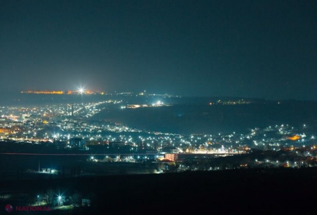 FOTO // De Paște, Orheiul a devenit cel mai LUMINOS oraș din R. Moldova